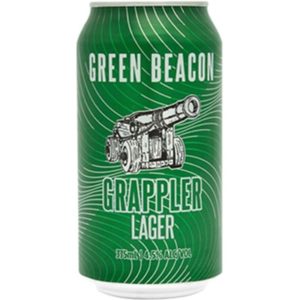 Green Beacon Grappler beer.